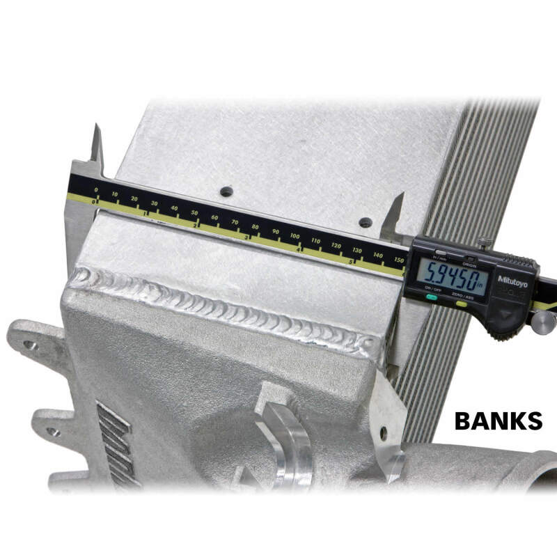 Ram 5500 Intercooler System - Banks Power - Techni-Cooler - Raw - `13-`18